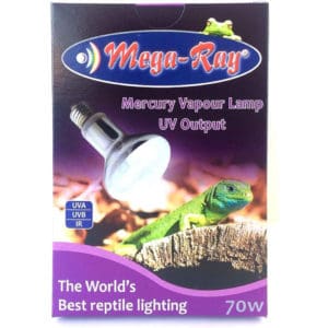 MegaRay Vapor de Mercurio 70W
