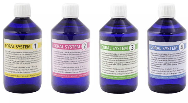 Coral System 1 - 2 - 3 - 4 250ml