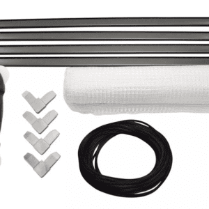 5 Ft DIY 1/8"  Screen Top Netting Kit for Rimless Tanks