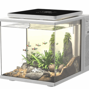 Dice Series Pico Cube Aquarium (2gal) Pearl White
