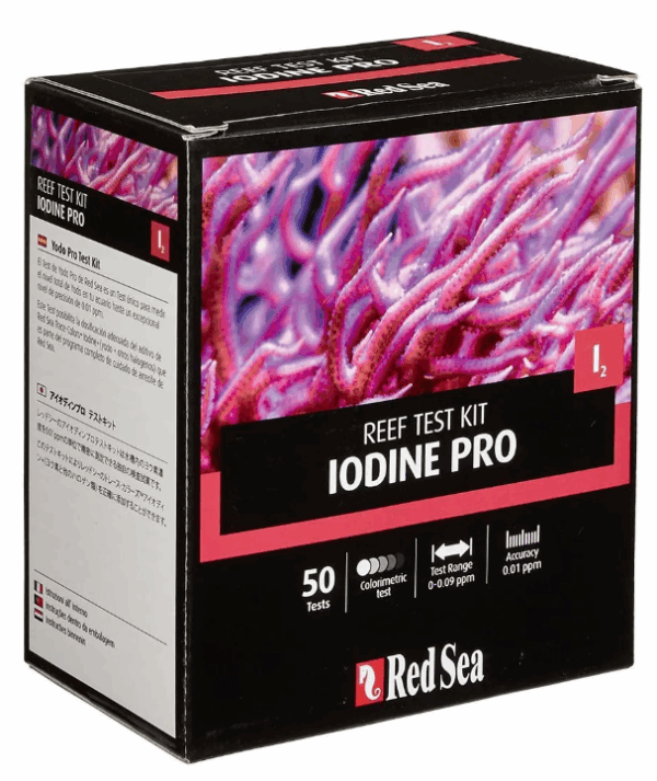 Red Sea Iodine Pro (12) Test Kit