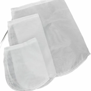 7" x 16" BRS Mesh Media Bag With Draw String (Bolsa para filtro de carbón activado)